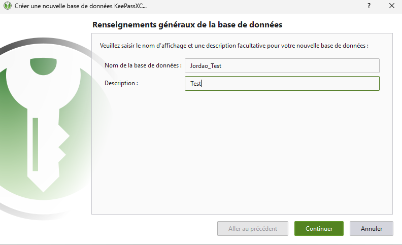 Nom de la base